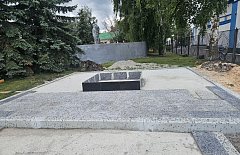 Проинспектирован ход строительных работ на территории будущего мемориального комплекса