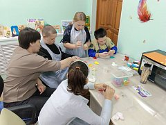 "Креативная лепка" в рамках проекта "Семейная мастерская"