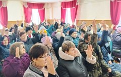 В посёлке Динамовский Новобурасского района проведено собрание жителей с целью обсуждения проекта организации водоснабжения