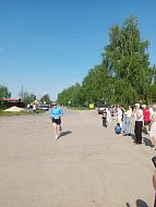 В Новобурасском районе прошел ежегодный марафонский забег, приуроченный к 81-й годовщине Победы в Великой Отечественной войне